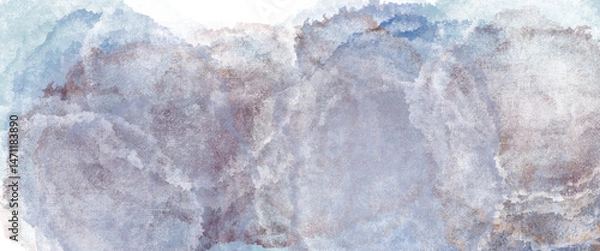 Fototapeta hand-drawn wet abstract texture using fresco technique, soft brush strokes in subtle colors, background, png file
