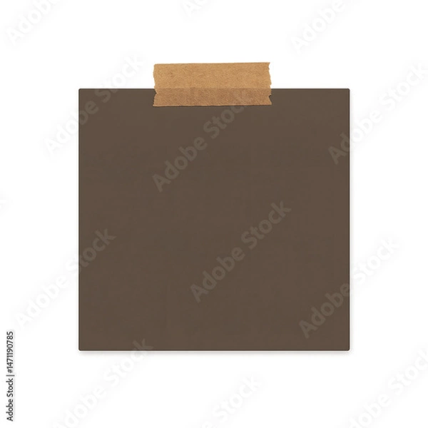 Fototapeta Taupe Sticky Note