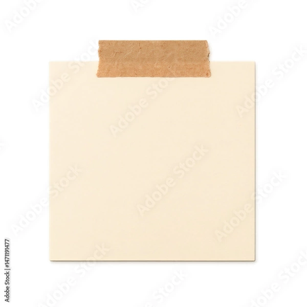 Fototapeta Sticky Note Isolated