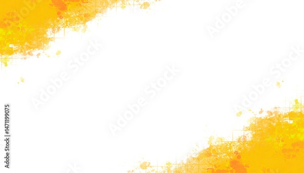 Obraz Abstract background grunge yellow dirty decoration