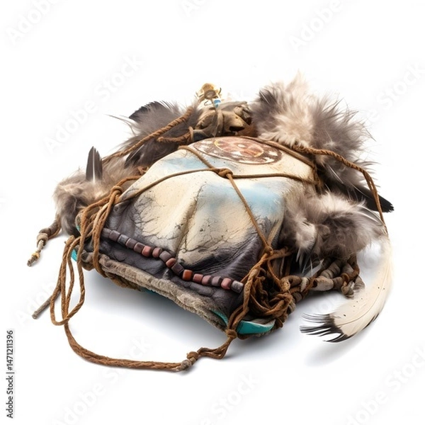 Obraz Native American Medicine Bag.