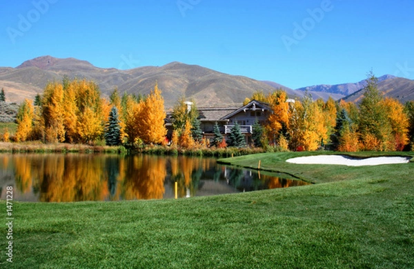 Fototapeta resort golf