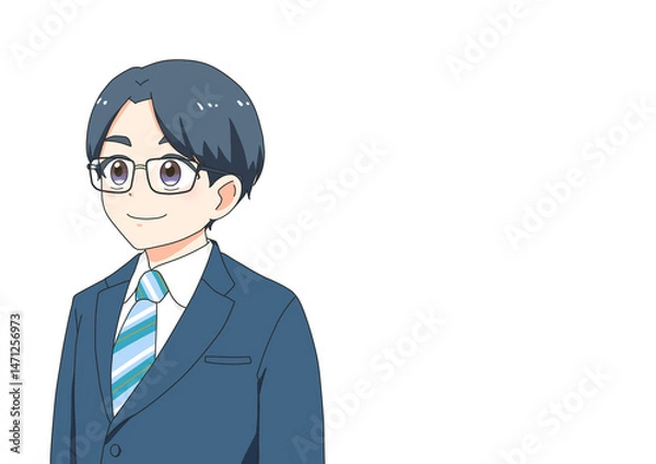 Fototapeta スーツの男