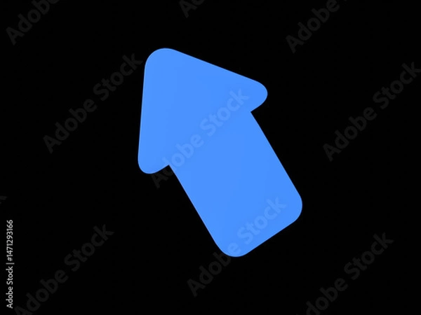Fototapeta 3d Realistic Mouse cursor vector illustration