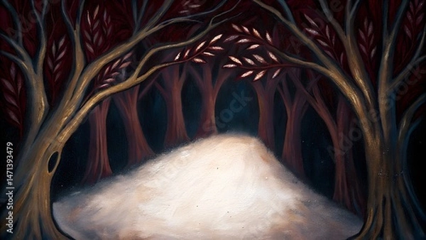 Obraz smoke on a black background