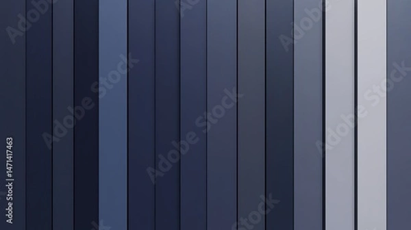 Fototapeta Abstract Blue Vertical Stripes Texture. (2)