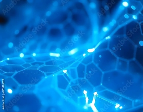 Obraz Abstract colorful technology background