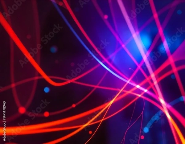 Obraz Abstract colorful technology background