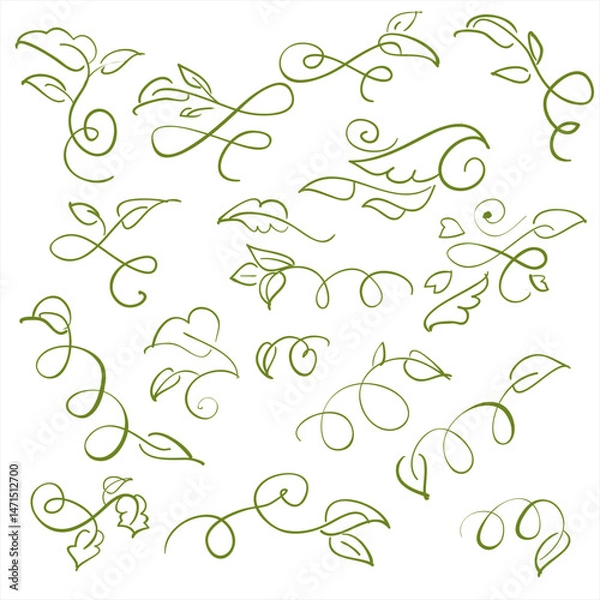 Obraz Decorati vevintage Vector Ima...