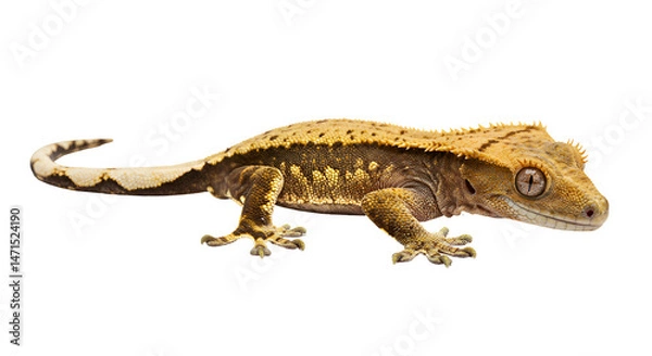 Obraz Colorful Crested Gecko on Branch