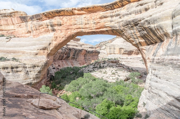 Obraz Sipapu Natural Bridge, in Natural Bridges National Monument, Utah, USA