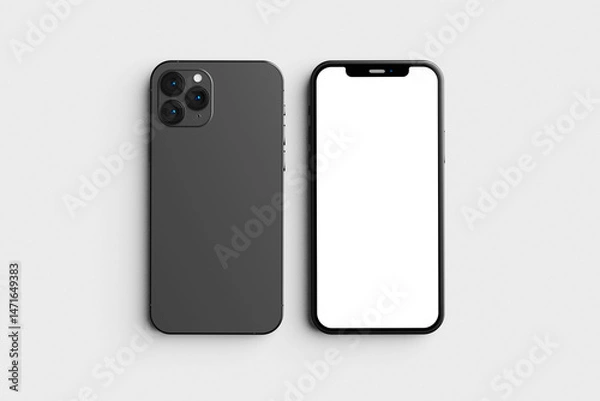 Fototapeta Blank smartphone mockup