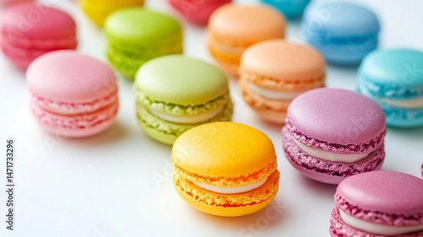 Fototapeta Colorful desserts