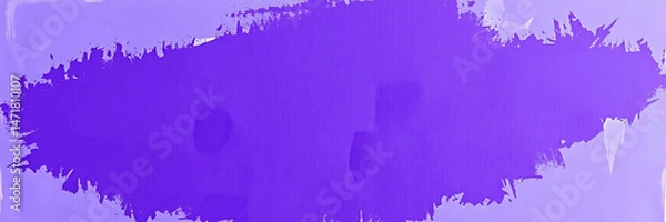 Obraz Abstract purple brush stroke background with rough edges for banners and templates.