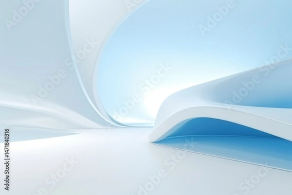 Obraz Abstract light blue background