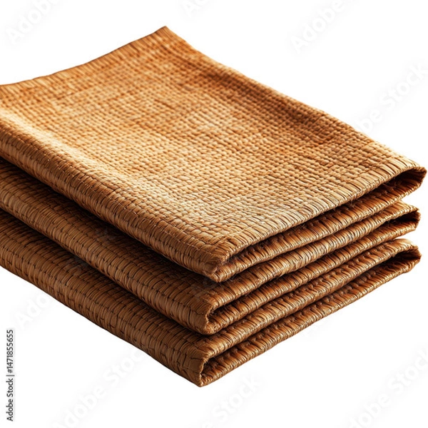 Obraz Placemats isolated on transparent background.