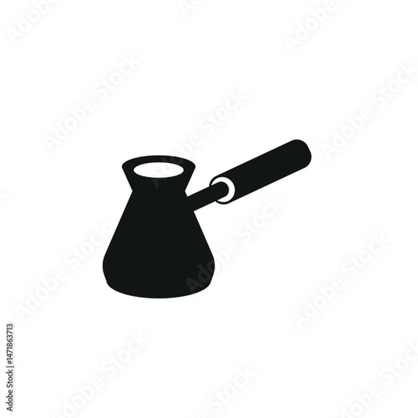 Obraz Cezve icon. Simple cezve icon for social media, app and web design. Vector illustration.