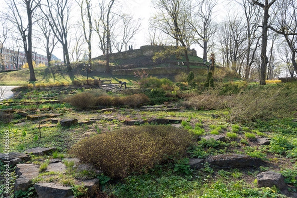 Obraz Bastion Hill city park (Bastejkalns Park) in Riga, Latvia	
