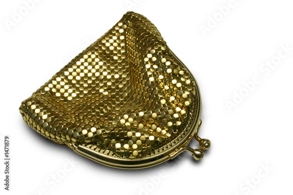 Obraz golden purse