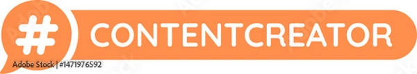 Obraz hashtag contentcreator