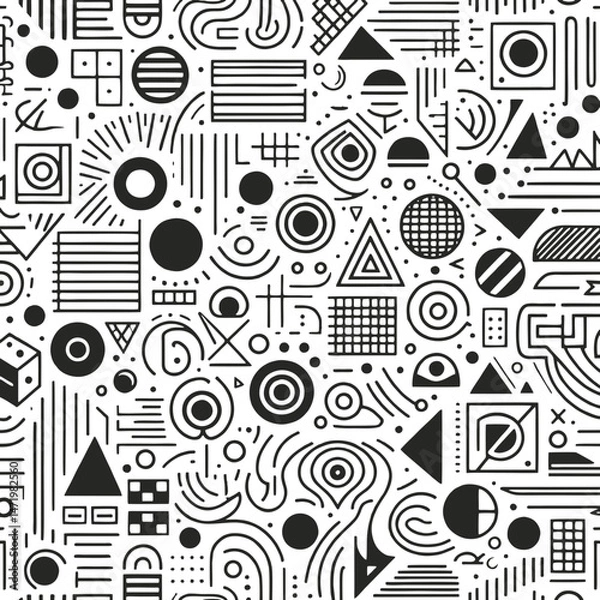 Fototapeta abstract seamless pattern
