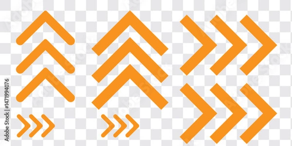 Fototapeta Swipe screen icon. Arrow swipe, social media scroll sign, slide. Vector illustration