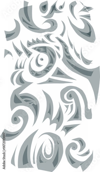 Fototapeta abstract floral background