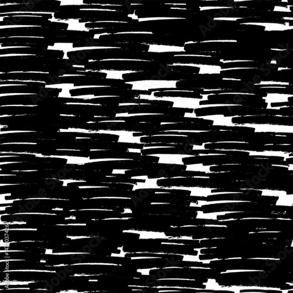 Obraz Seamless pattern with hand drawn scribble smears