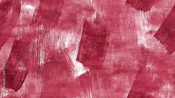 Fototapeta Abstract maroon and white brushstroke design.