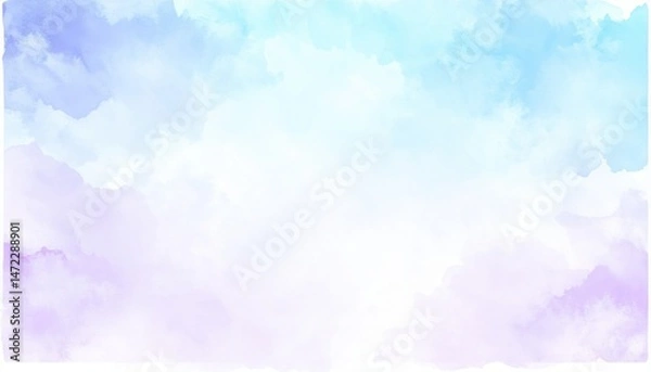 Fototapeta Dreamy sky transformation abstract background digital art ethereal environment soft colors visual concept for serenity