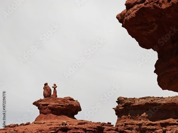 Obraz Yadan Grand Canyon in Alashan, Inner Mongolia, China