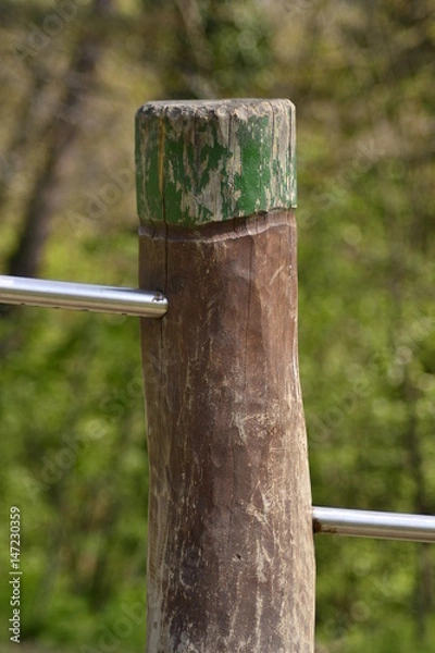 Obraz Wooden playground