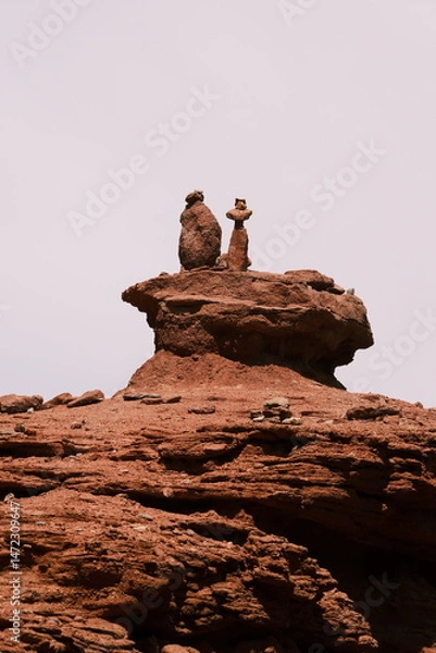 Obraz Yadan Grand Canyon in Alashan, Inner Mongolia, China