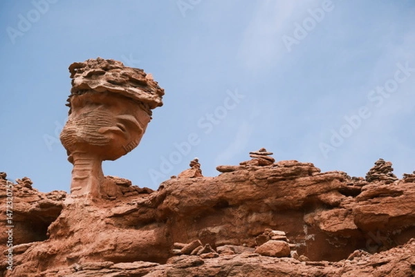 Obraz Yadan Grand Canyon in Alashan, Inner Mongolia, China
