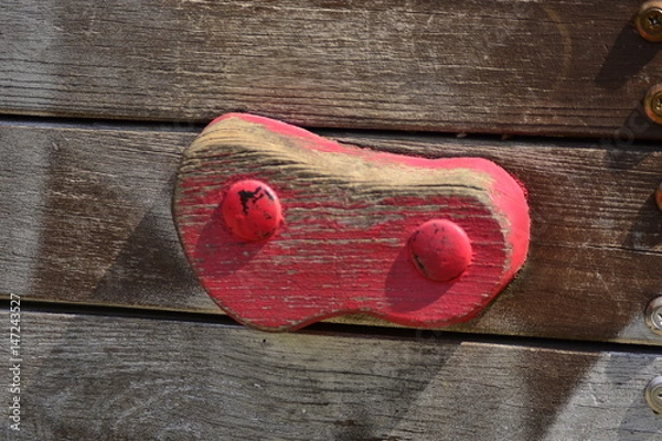 Obraz Wooden playground
