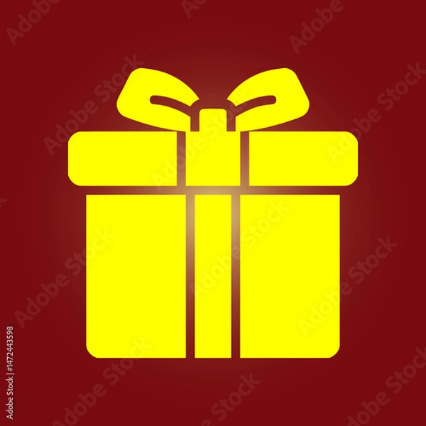Obraz Gift trendy artwork beauteous abstract vector illustration colorful useful design