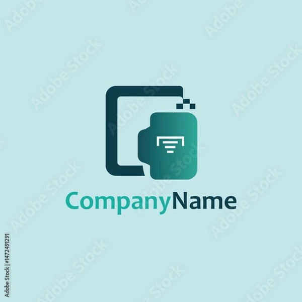 Fototapeta Digital File and Document Management Logo Vector
Professional document management logo vector, suitable for software companies, data services, cloud storage platforms, and tech startups.