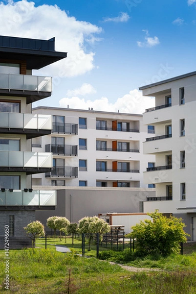 Obraz Osiedle mieszkaniowe 