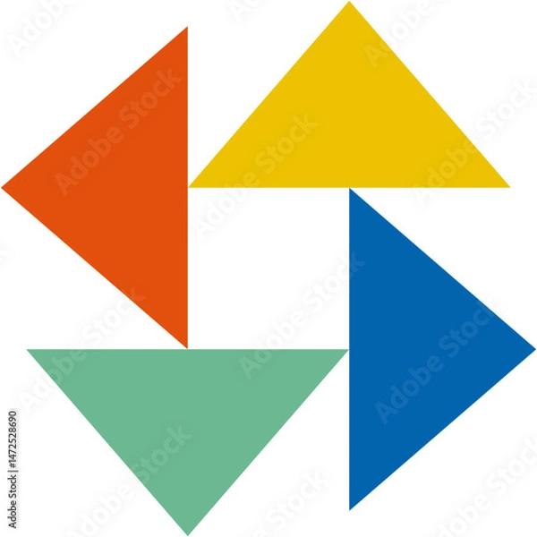 Fototapeta Elemen Geometric