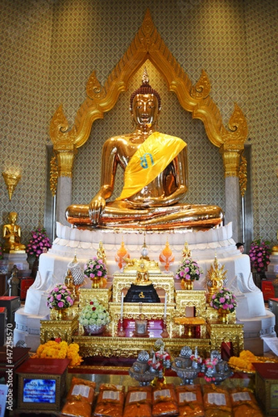 Fototapeta Wat Traimit: Temple Of The Golden Buddha