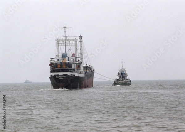 Fototapeta port activity