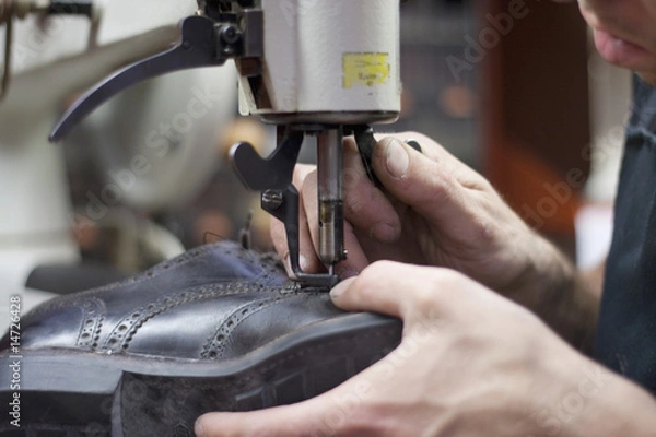 Obraz Schuster bei der Arbeit