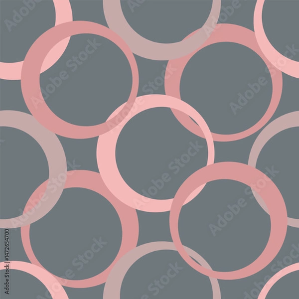 Fototapeta seamless pattern with circles