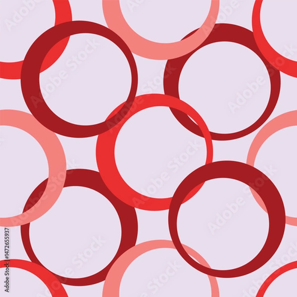 Fototapeta seamless pattern with circles