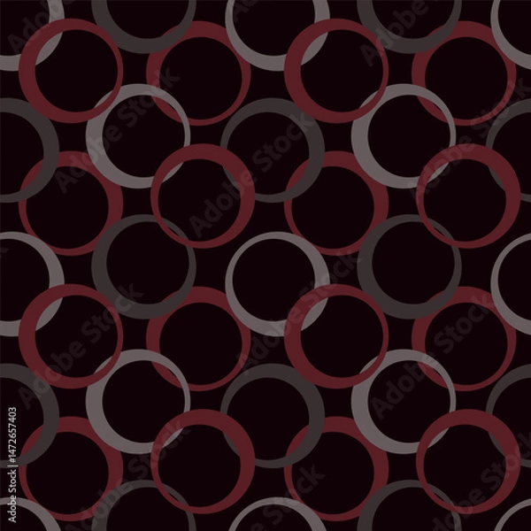 Fototapeta seamless pattern with circles