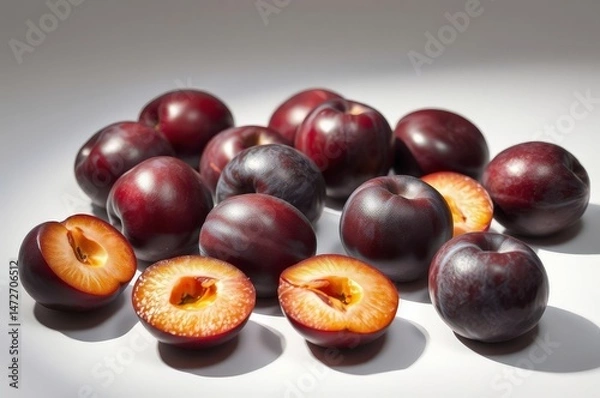 Obraz Elegant Hungarian Plums Display