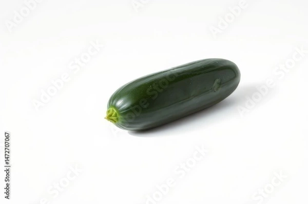 Obraz Fresh Armenian Cucumber on White Background