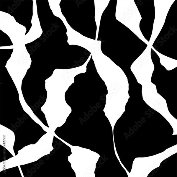Fototapeta Abstract wave pattern. Vector Illustration.