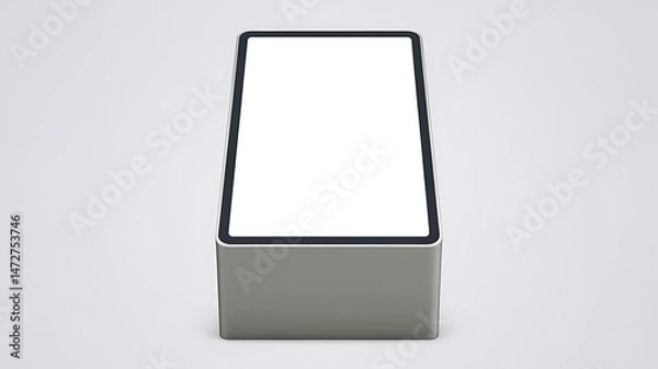 Obraz Sleek and Modern Rectangular LED Wall Light Fixture for Contemporary Interiors
