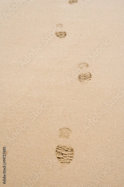 Fototapeta Footprints